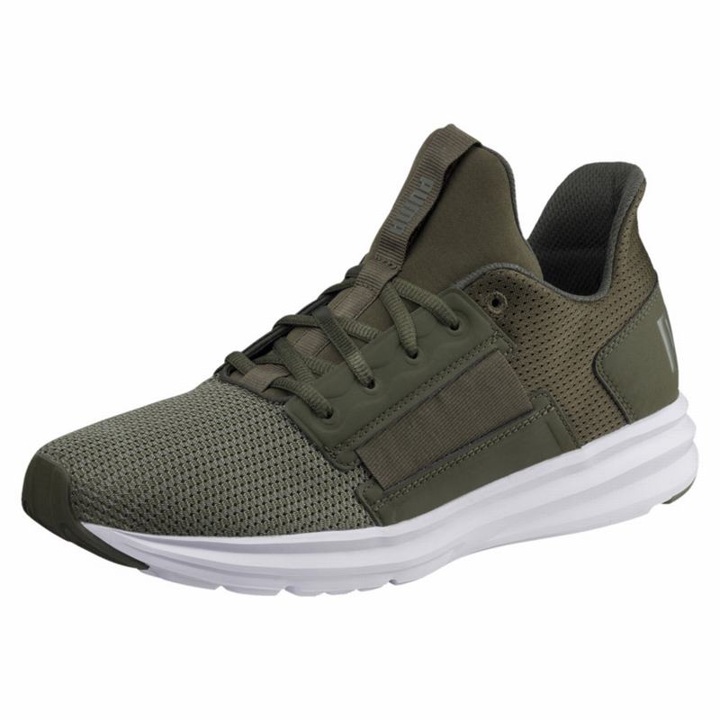 Chaussure Running Puma Enzo Street Homme Grise Soldes 794FTUIG